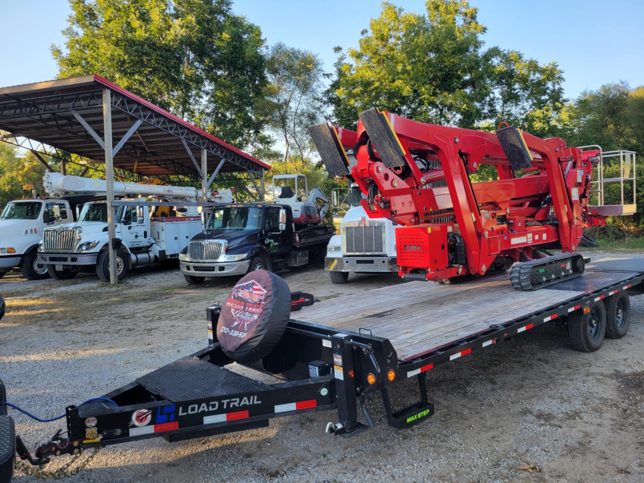 24' Load Trail Deck Over w/ Mega Ramps thumbnail 5