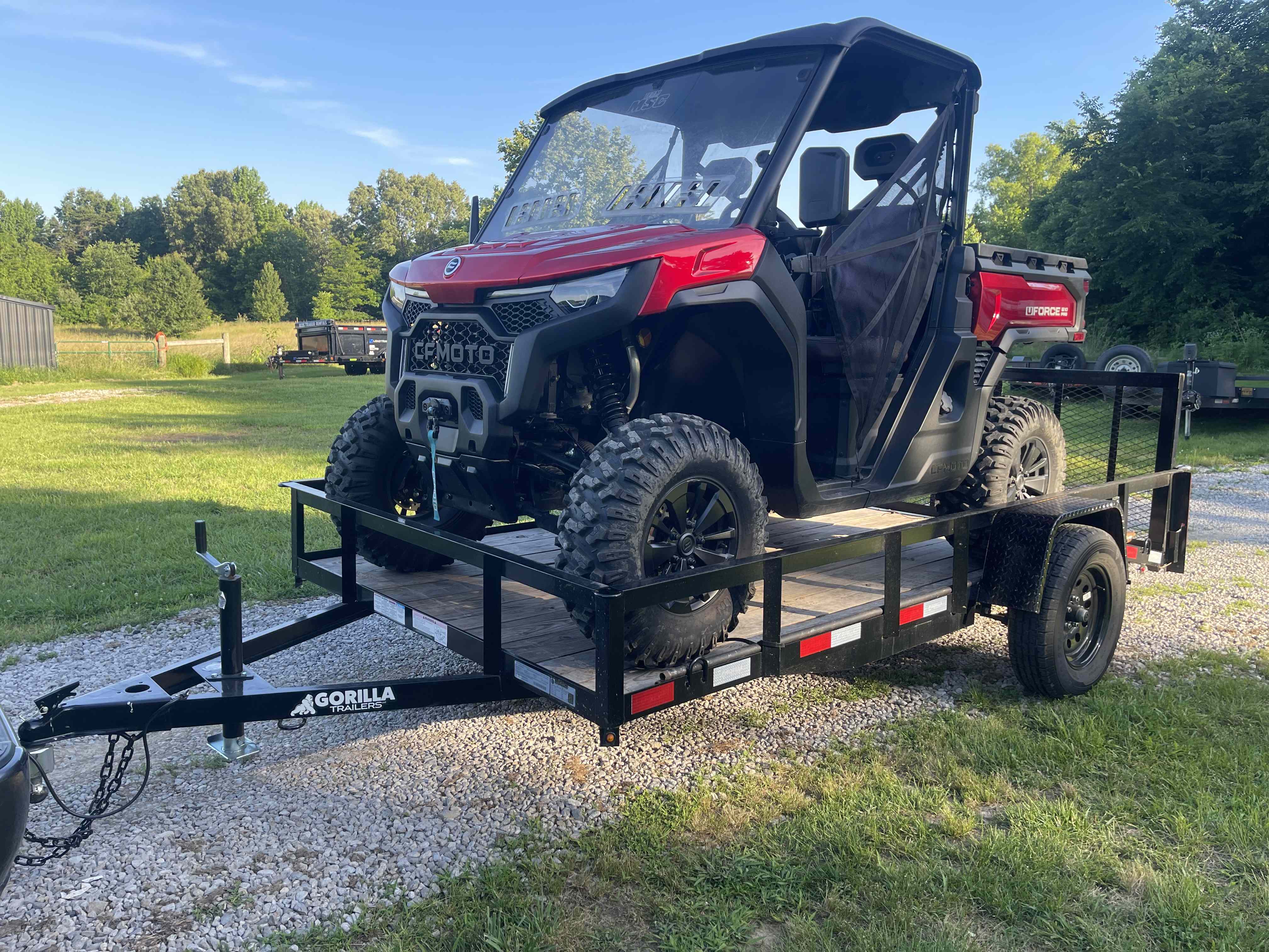 6.4' X 12' Utility Trailer thumbnail 2